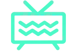 Live TV icon for the Irish and international channels in the IPTV Ireland line-up